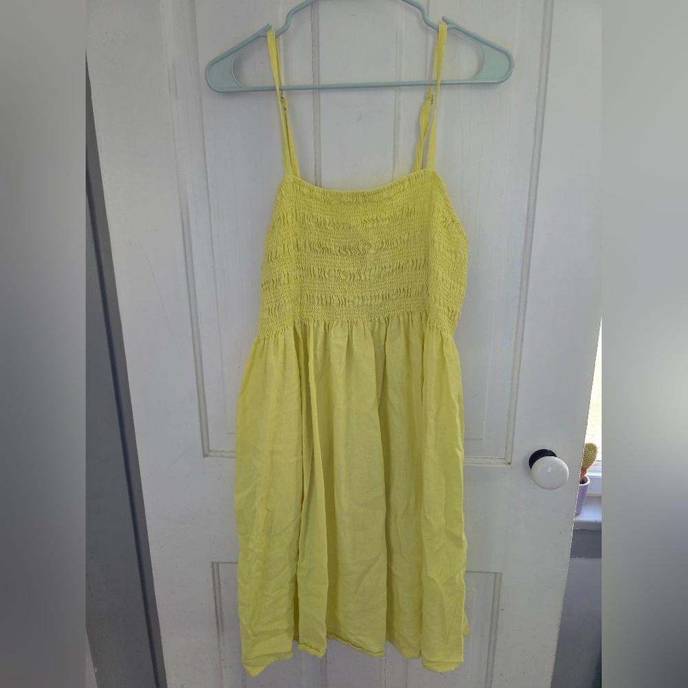 Universal Thread Bright Yellow Women's Dress